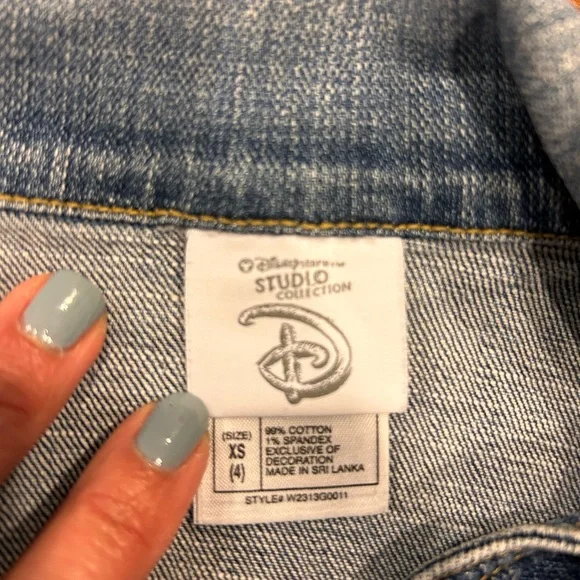 Kids Disney Princess Denim Jacket